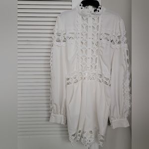 White Romper from Shein. New never worn.